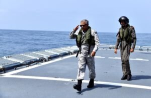 Pakistan Navy chief reviews SEASPARK 2026 maritime exercise at sea, Creeks Area Pakistan Navy chief reviews SEASPARK 2026 maritime exercise at sea, Creeks Area