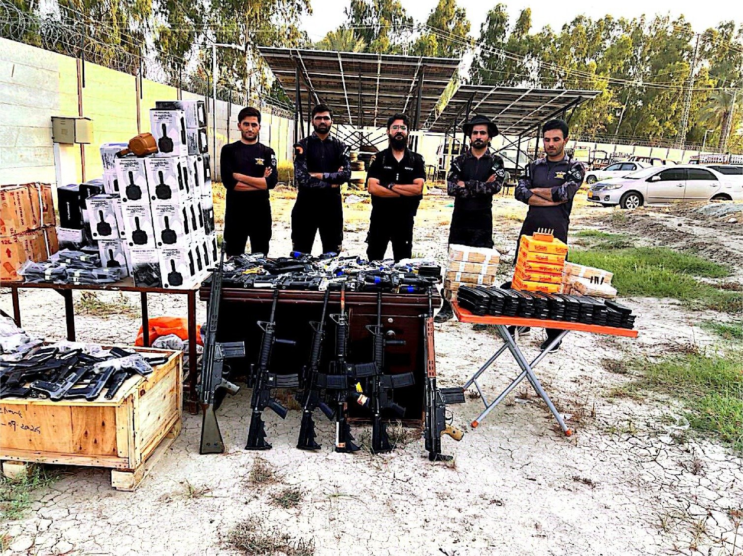 Pakistan Customs Seizes Rs32 Million Arms Cache Near D.I. Khan