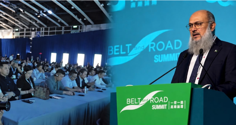 Jam Kamal Khan Highlights Pakistan’s Strategic Role in Regional Connectivity at Belt and Road Summit