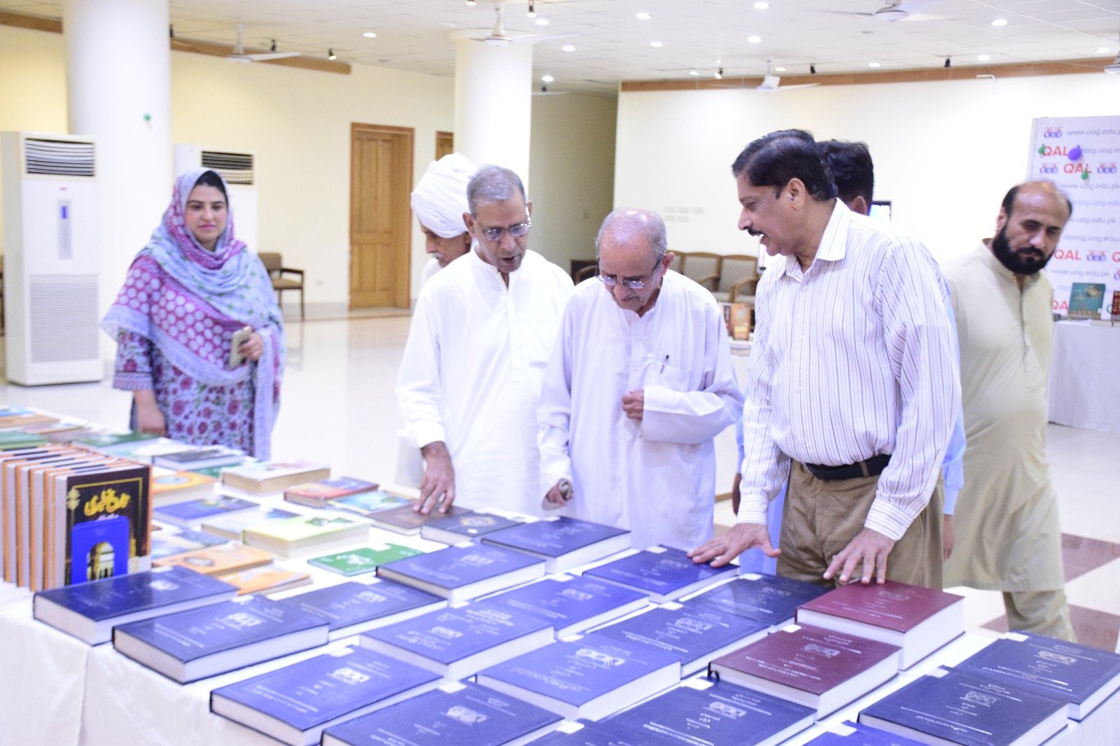 UOG Seerah Exhibition Draws Kunjah Literary Delegation