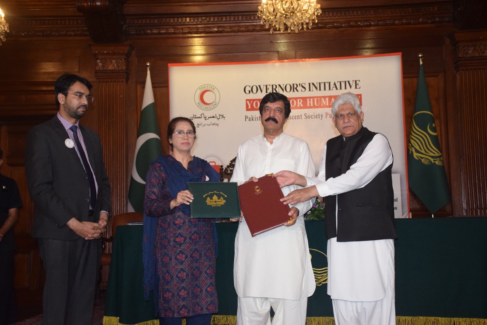 FJWU Partners with PRCS and Joins Governor Punjab’s “Youth for Humanity” Initiative