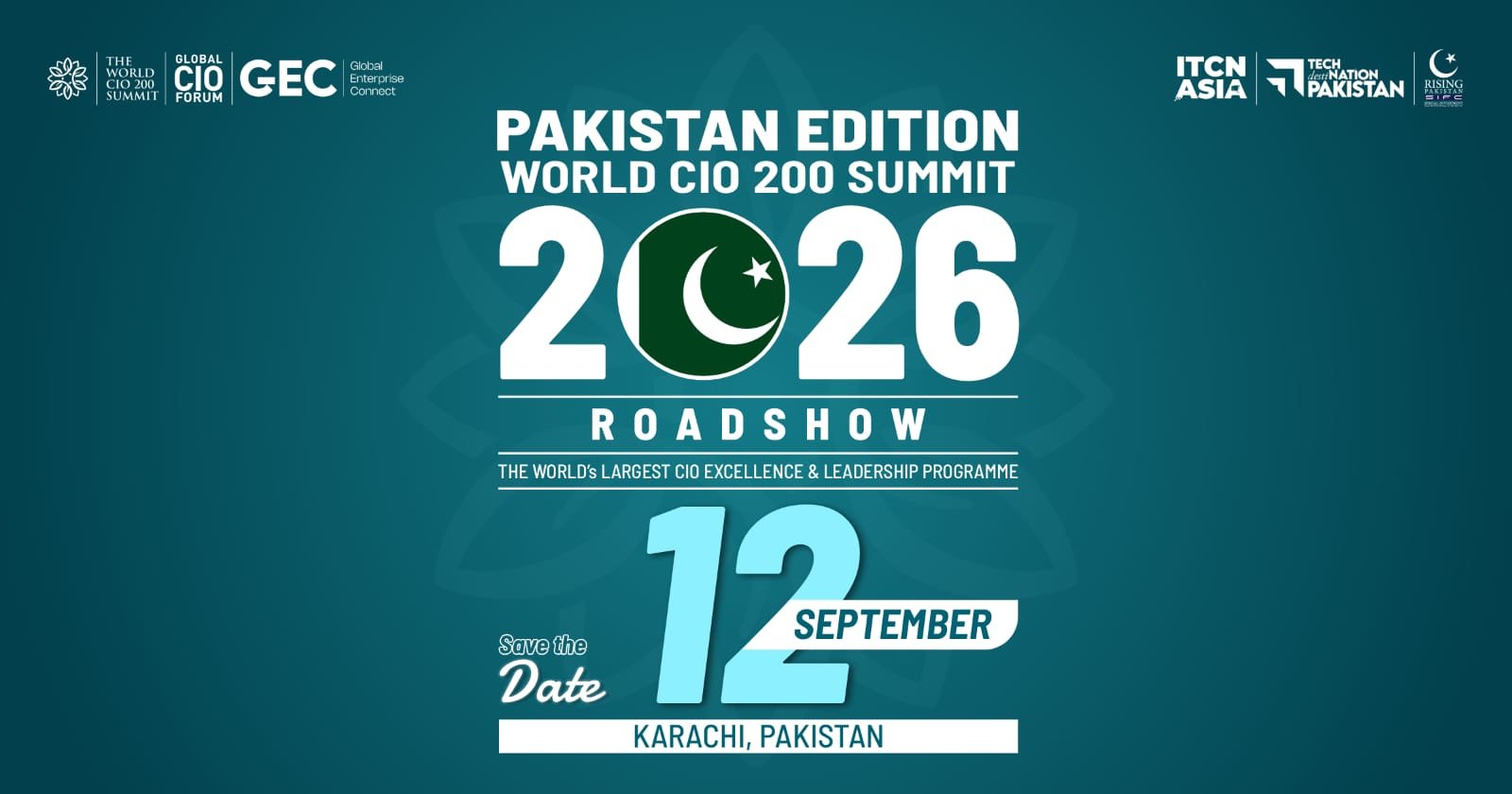 Pakistan to Host 800+ Technology and Cybersecurity Leaders on September 12
