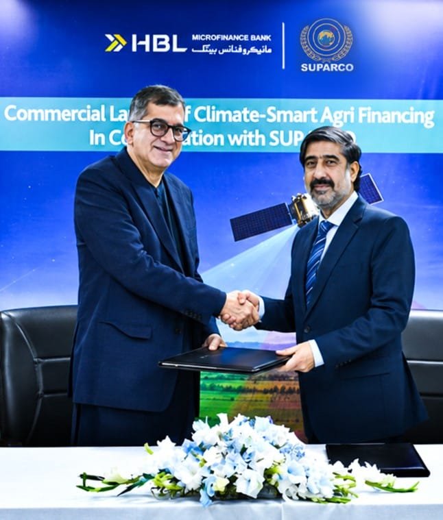 HBL Microfinance, SUPARCO Expand Satellite-Based Agri-Financing Across Punjab HBL Microfinance, SUPARCO Expand Satellite-Based Agri-Financing Across Punjab