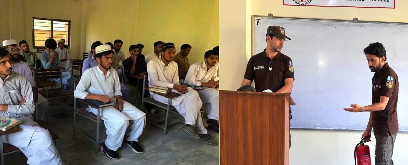 Rescue 1122 Expands Fire Safety and First Aid Training Across Shangla