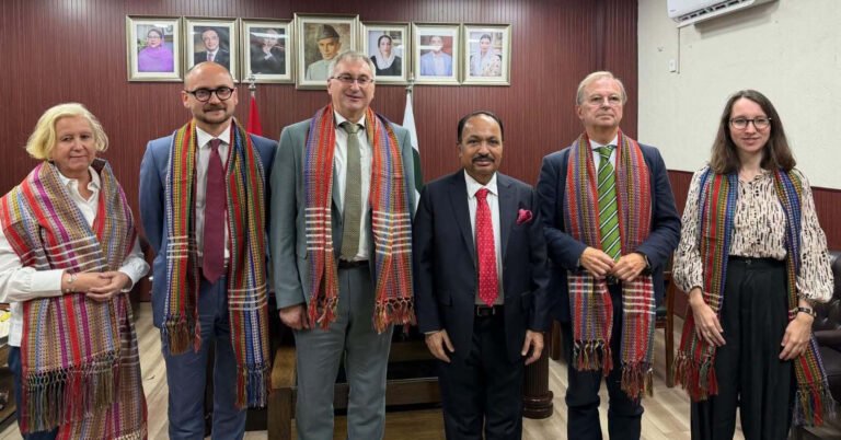 German Delegation Meets Sindh Minorities Affairs Adviser German delegation meets Dr. Sham Sunder Advani in Karachi to discuss minority welfare, religious freedom and interfaith harmony.