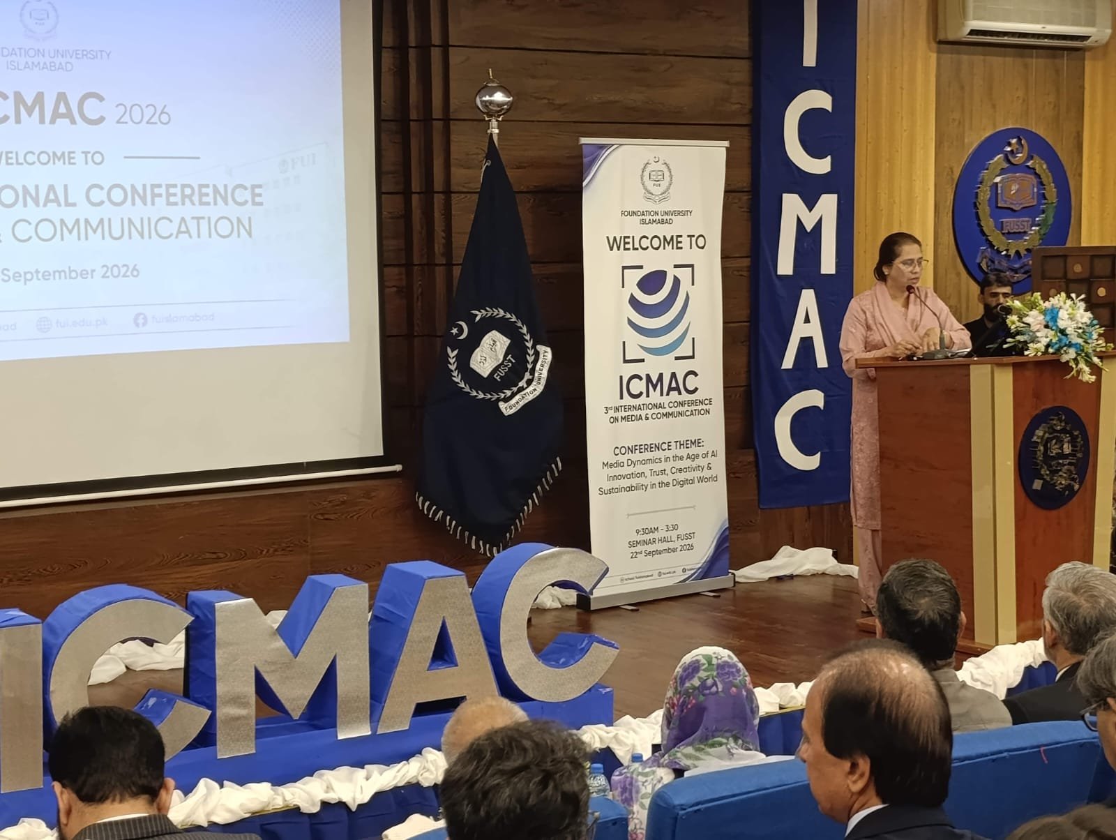 FJWU Vice Chancellor Highlights Ethics in AI-Driven Media