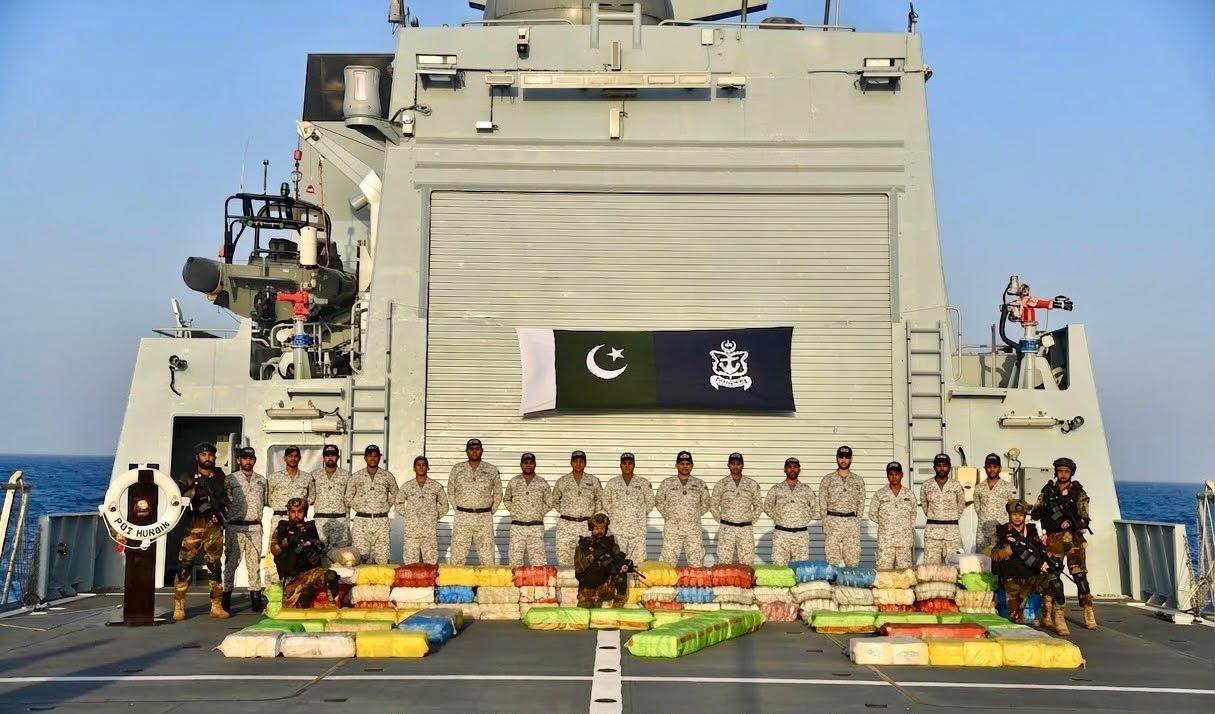Pakistan Navy Seizes $750m Narcotics Haul in Arabian Sea