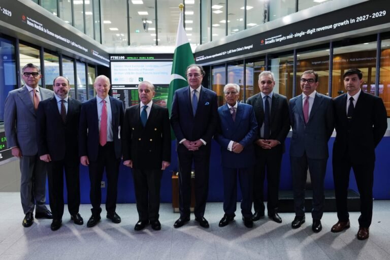 Prime Minister Shehbaz Sharif meets executives of leading international financial institutions in London on September 29, 2026, to discuss investment opportunities in Pakistan.
