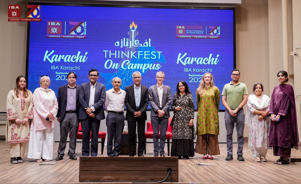 IBA Karachi Hosts ThinkFest on Campus for Students and Youth
