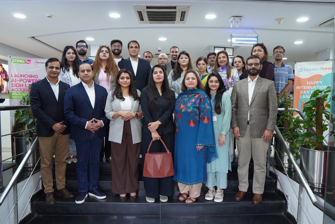 Zong, ConnectHear Launch AI-Powered Sign Language Customer Service in Pakistan