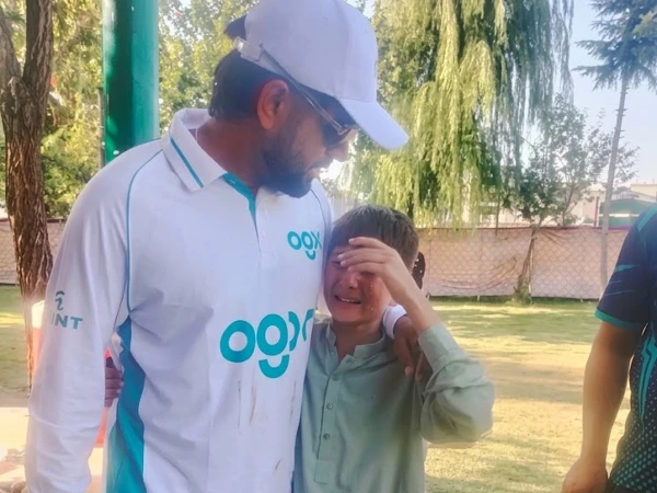 Babar Azam Can’t Ignore Crying Little Fan, Goes to Meet Him