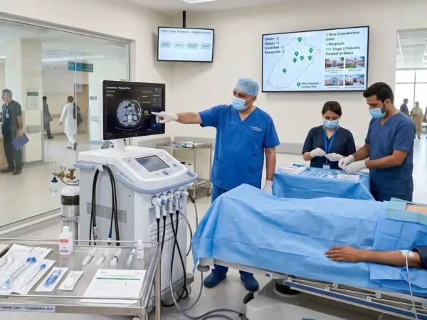 Cancer Treatment Begins at Holy Family Hospital Rawalpindi