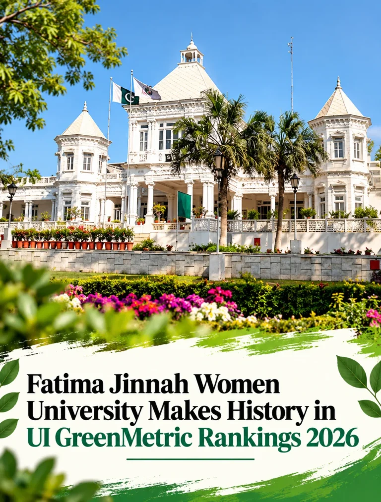 FJWU Ranks Among World’s Top Women’s Universities FJWU Ranks Among World’s Top Women’s Universities