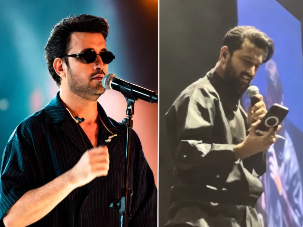 Fan Throws Mobile Phone on Stage During Atif Aslam Concert