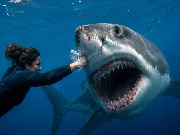 Australian Swimmer Survives Shark Attack by Punching Great White