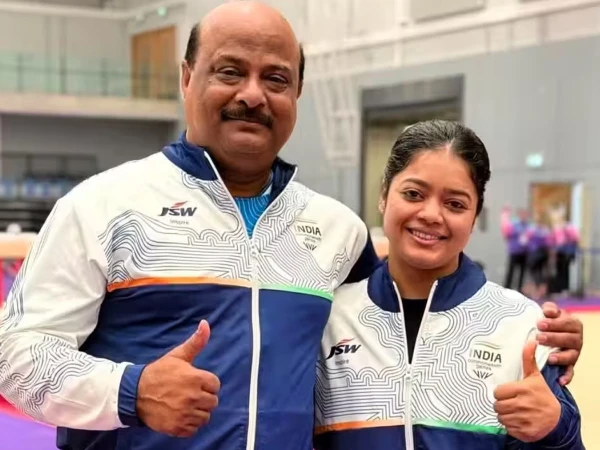 Indian gymnast Pranati Nayak and coach Ashok Mishra faced an accommodation mix-up at the Asian Games 2026.