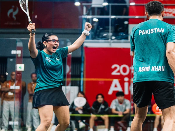Pakistan Reaches Asian Games Mixed Doubles Squash Quarter-Finals