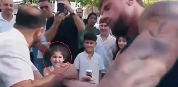 Arm Wrestler Wins Hearts With Touching Gesture