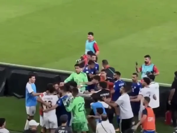 Iraq Defeat Kuwait 3-2 as Players Clash After  Match