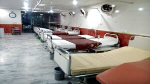 Mardan Commissioner Syed Muhammad Ali Shah directs health officials to improve hospital facilities within 10 days.