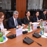 Federal Constitutional Court Chief Justice Amin-ud-Din Khan meets Azerbaijan Ombudsperson Sabina Aliyeva during his official visit to Azerbaijan.