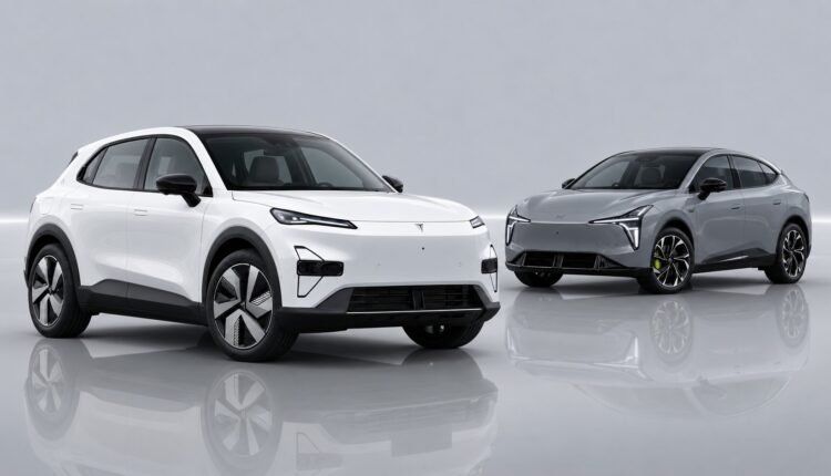 XPeng L03 REEV and Deepal S05 REEV compared in Pakistan on price, battery, electric range, charging, features and overall value.
