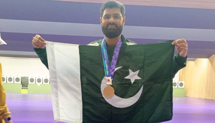 G.M. Bashir Wins Asian Games Bronze