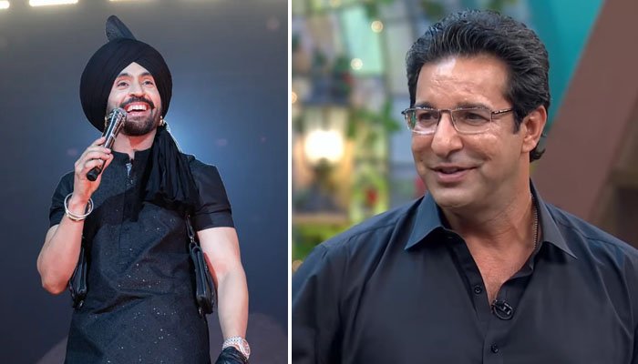 Wasim Akram Names Diljit Dosanjh His Favourite Singer Wasim Akram Names Diljit Dosanjh His Favourite Singer