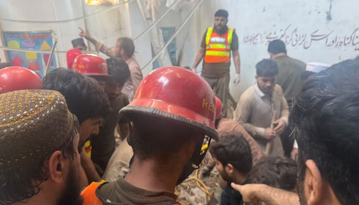 Peshawar School Roof Collapse Kills 29 Children And One Teacher Peshawar School Collapse Claims 30 Lives