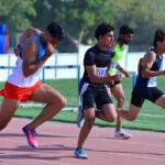 WAPDA athletes lead the 54th National Athletics Championship with five gold medals on opening day.