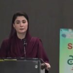 : Maryam Nawaz speaks at a stroke card distribution ceremony in Lahore
