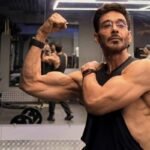 Faysal Quraishi shares a gym photo showcasing his muscular physique.