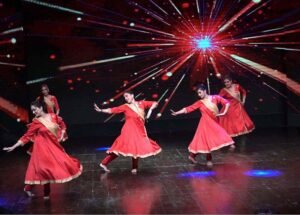 Pakistani and Bangladeshi artists perform at the Pakistan National Council of the Arts in Islamabad on October 19, 2026, during a cultural exchange programme.