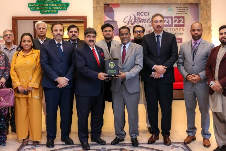 Ethiopian envoy invites Rawalpindi businesses to explore investment opportunities Ethiopian Ambassador Dr. Oumer H. Oba meets RCCI President Nosherwan Khalil Khan and business representatives in Rawalpindi to discuss trade and investment opportunities.