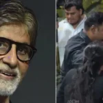 Amitabh Bachchan during a public appearance as a video involving a young fan goes viral.