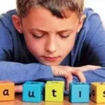 Children with autism participate in educational and developmental activities at a school in Karachi.