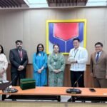 BISP Chairperson Rubina Khalid speaks at an ADB forum in Manila on skills, jobs and climate-resilient social protection.