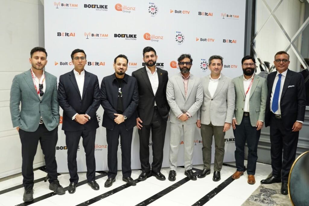 Boltlike Solutions launches its audience intelligence ecosystem at MADsemble 2026 in Lahore for TV, digital and connected TV measurement.
