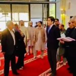 CDA Chairman Sohail Ashraf reviews renovation, beautification and visitor facility upgrades at Faisal Mosque in Islamabad.
