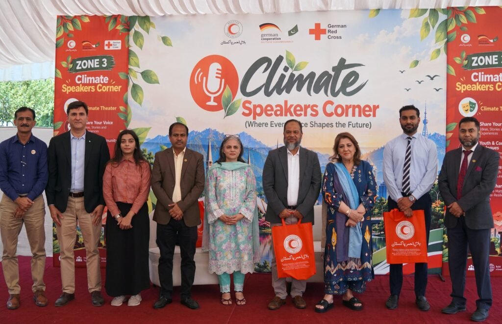 Pakistan Red Crescent calls for community-led climate action ahead of COP31 Pakistan Red Crescent Society officials and German Red Cross representatives attend a pre-COP31 climate action event in Islamabad.