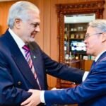 Deputy Prime Minister Ishaq Dar meets Chinese Foreign Ministry Spokesperson Mao Ning at the Ministry of Foreign Affairs in Islamabad on October 26, 2026.