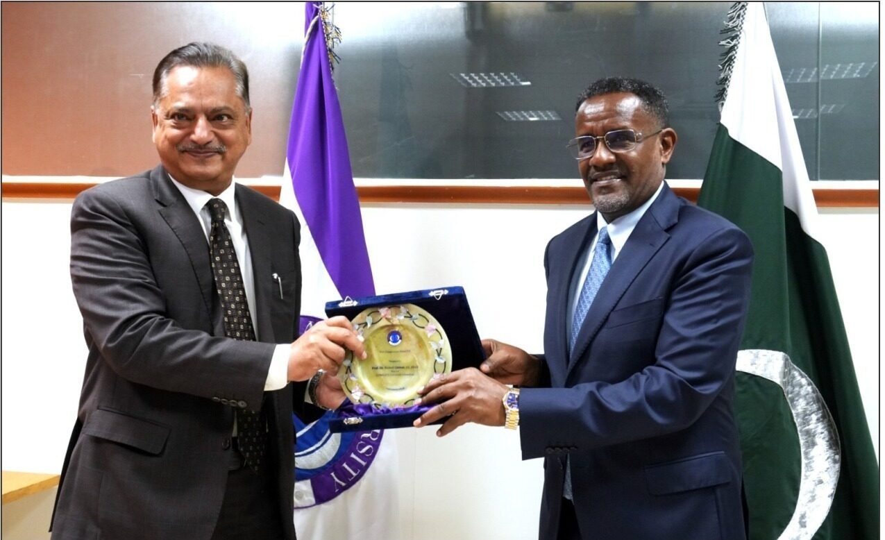 Ethiopian Ambassador Pushes Deeper AI, Academic Ties with COMSATS Univeristy Islamabad