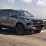 Camouflaged 2027 Toyota Fortuner prototype spotted during road testing ahead of its December 1 global debut.