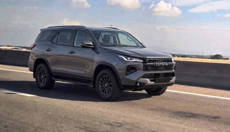 Camouflaged 2027 Toyota Fortuner prototype spotted during road testing ahead of its December 1 global debut.