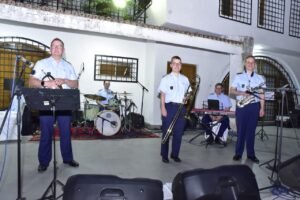German Air Force Jazz Quintet Performs at Islamabad Embassy Concert German Air Force Jazz Quintet Performs at Islamabad Embassy Concert