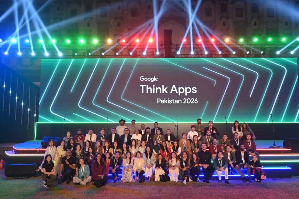 Google hosts Think Apps 2026 to boost Pakistan’s global app and gaming industry Farhan Qureshi, Google Cluster Director, addresses Think Apps 2026 at Lahore Fort, highlighting Pakistan’s growing global app and gaming industry.