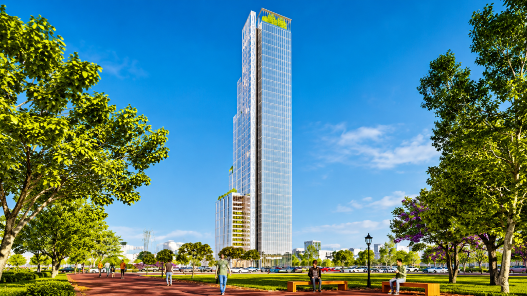 Proposed 659-foot high-rise tower approved by CDA for Islamabad’s Blue Area.