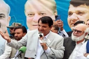 PTI’s 14-Year Rule Has Ended, Says Amir Muqam at Shangla Rally