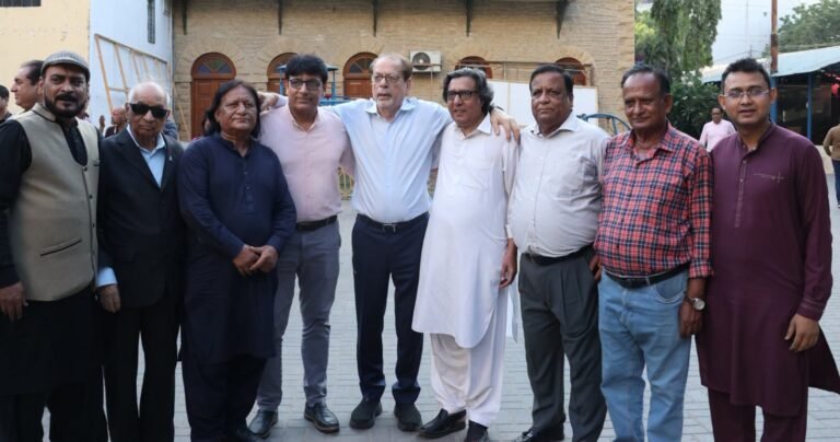 Karachi Press Club honours Muhammad Ahmed Shah for cultural contributions
