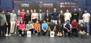 Venus ABC Open International Squash Championship begins in Karachi with players from 12 countries